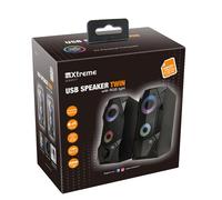 Xtreme - Usb Speaker Twin-nero Xtreme