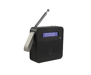Xtreme videogames Digital Radio DAB DAB+/FM WIFI BT Antenna Telescopica Portatile 33197, nero