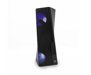 Xtreme videogames Speaker BT 5.0 Wireless Cassa Portatile TOWER Twins Led Light 33150, Nero