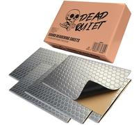 Xtremeauto Dead Quiet - Fogli fonoassorbenti per auto, furgoni e camper, 20 pezzi, 1,8 mq, per auto, furgoni e camper, tappetini antivibrazioni (1,8 mm di spessore, 375 x 250 mm)