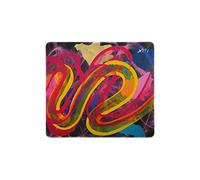 Xtrfy GP4, Ampio Tappetino per Mouse da Gioco (460 x 400 x 4 mm), Scorrevolezza senza sforzo con Controllo perfetto del Mouse, Bordi Cuciti, Antiscivolo, Lavabile in Lavatrice, Street Pink Edition