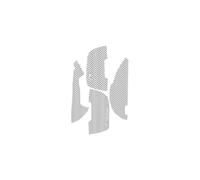 Xtrfy Lizard Skins, Nastro Adesivo Grip in DSP per Mouse da Gioco Xtrfy MZ1/MZ1 Wireless, Non è Necessario Tagliare, Antiscivolo e Confortevole, Bianco