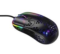 Xtrfy MZ1, Mouse da Gioco Con Filo Ultraleggero, Sensore Pixart 3389 all'Avanguardia, Forma Esclusiva per un Puntamento Ottimale, Illuminazione RGB regolabile, Zy’s Rail Edition