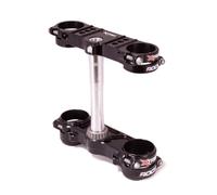 XTRIG Rocs Tech Triplo Morsetti - Nero Moto Dirt Bike 501330501201 138-2138