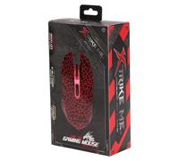 Xtrike ME GM-205 Mouse da gioco cablato retroilluminato con rotella di scorrimento con 6 pulsanti e sensore ottico per computer 1,5 m - multicolore