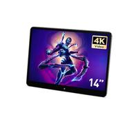 XTRONS Lettore video 4K da 14 pollici Android 4 GB 64 GB tablet per poggiatesta auto per sedile posteriore con Wi-Fi girevole IPS QHD touch screen supporto HDMI/FM/Bluetooth/Mirror Link/controllo