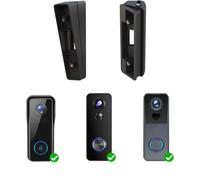 XTU Staffa Angolare Regolabile da 25 a 50 Gradi Compatibile con Campanello Video Senza Fili da Esterno J7/J9Plus/J10Plus, Adattatore di Regolazione Angolare Kit Staffa Piastra di Montaggio