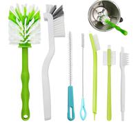 XTUDOU Set di 7 spazzole di pulizia per Thermomix, compatibili con modelli Tm31, Tm5, Tm6 e Tm21, per ciotola di miscelazione, spazzola di pulizia, piccola spazzola per bottiglia