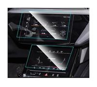 Xtufxkch Pellicola Protettiva Schermo Navigazione Per E-tron 2018-2021 Pellicola Navigazione GPS Per Auto Schermo LCD Adesivi Interni Protettivi vetro Temperato(2)