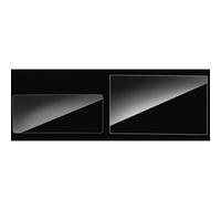 Xtufxkch Pellicola Protettiva Schermo Navigazione Per LEAPMOTOR C10/C16/B01/B10/C11 2024-2026 Cruscotto Schermo Navigazione Protezione Vetro Temperato Anti-impronta Digitale Alta(C10 8K HD 2pcs)