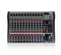XTUGA CT120X Mixer audio a 12 canali Console di missaggio DJ con alimentazione a