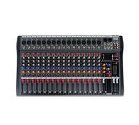 XTUGA CT160X Mixer audio a 16 canali, console di missaggio per DJ con alimentazi