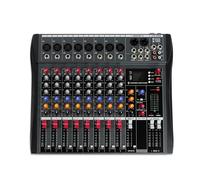 XTUGA CT80X Mixer audio a 8 canali Console di missaggio DJ con alimentazione a 4