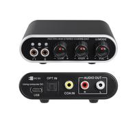 XTUGA PH3 Gaming DAC Amplificatore per cuffie Stereo Mini portatile Scheda Audio Convertitore USB Tipo C a RCA Adatto per PC/PS4/PS5/MAC