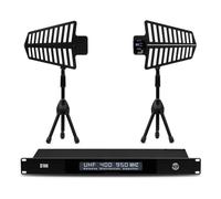 XTUGA Sistema di distribuzione di antenna wireless, combinatore di antenna attiva direzionale con supporto a pagaia, lungo raggio di 792,5 m per spettacoli teatrali, matrimoni, spettacoli dal vivo (SY