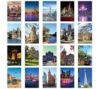 xtvinvm Toronto Canada North America Travel Postcards from Around the World Vintage Postcard Pack for Mailing Business Christmas Holiday Birthday Postcards with Mailing Side Set of 20