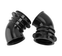 XTVKFWJAB 2 pezzi di accessori for moto, manicotto di giunzione del collettore di aspirazione in gomma nera, compatibile con Yamaha XV400 XV 400 Virago 1991 1992-1994
