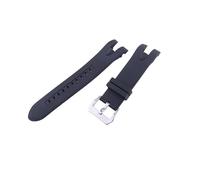 XTVKFWJAB 6981 Cinturino in gomma for orologio da uomo, compatibile con cinturino for Invicta Pro Diver, polso in silicone donna, fibbia 26 mm(Black)