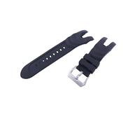 XTVKFWJAB Accessori for orologi Cinturino in gomma for orologio da uomo e donna compatibile con cinturino in silicone Invicta AnatomicSubaqua Fork fibbia for cintura 26 mm(Black)