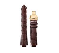 XTVKFWJAB Bracciale compatibile con Maserati R8821108025 R8851108002 Cinturino da polso da uomo Trident Raised Mouth Cinturino for orologio da 21 mm 24 mm Accessori(Brown white G,21mm)