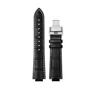 XTVKFWJAB Bracciale compatibile con Maserati R8821108025 R8851108002 Cinturino da polso da uomo Trident Raised Mouth Cinturino for orologio da 21 mm 24 mm Accessori(White line SK,21mm)