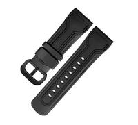 XTVKFWJAB Cinturini compatibili con il cinturino in gomma for orologio Seven Friday, impermeabile for Sevenfriday, braccialetto da polso P3C/02/SF-M3/04/P1B/01(Black-black)