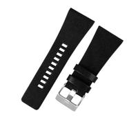 XTVKFWJAB Cinturino Da Polso In Pelle Retrò Da 22 Mm, 24 Mm, 26 Mm, 28 Mm, 30 Mm, 32 Mm, Compatibile Con Cinturino For Orologio Diesel DZ7406, DZ7408, DZ4280, DZ4343, Da Uomo.(Black S,32mm)