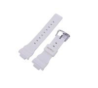 XTVKFWJAB Cinturino for orologio da donna in resina 14 mm compatibile con Casio G BA-110 112 100 130 5538 cinturino sportivo in gomma brillante accessori(Antique Black)