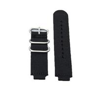 XTVKFWJAB Cinturino for orologio in tela di nylon compatibile con Casio G-SHOCK GM-110 GM-2100 GA-900 GM-5600 GA-110 GA-2100, cinturino con fibbia ad anello intrecciata da uomo(Black S)
