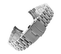 XTVKFWJAB Cinturino in acciaio inossidabile compatibile con Casio Duro MDV-107-1A MDV-106 Marlin, cinturino di ricambio for orologio subacqueo da uomo con estremità curva in metallo, 22 mm(3Parts)