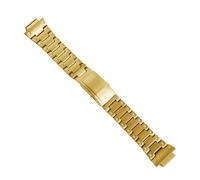 XTVKFWJAB Cinturino in acciaio inossidabile compatibile con Casio G-SHOCK GM2100 GM 2100 GM-2100 in metallo in massiccio Bracciale da uomo(Gold)