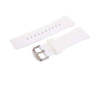 XTVKFWJAB Cinturino in silicone da 24 mm for studenti compatibile con Swatch Touch Surb100 Surw100, accessorio for cintura impermeabile sportivo(White)