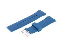 XTVKFWJAB Cinturino in silicone da 24 mm for studenti compatibile con Swatch Touch Surb100 Surw100, accessorio for cintura impermeabile sportivo(Dark blue)