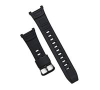 XTVKFWJAB Cinturino in silicone TPU compatibile con Casio PROTREK Series PRW-1500 PAW-1500 PRG-130, cinturino sportivo di ricambio impermeabile in resina for orologio da uomo(Black 02)