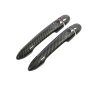 XTVKFWJAB Compatibile con Renault Clio IV Clio 4 Lutecia 2012 2013 2014 2015 2016 2017 2018 2019. Accessori for maniglie delle portiere in fibra di carbonio for auto.(2Dr no key no button)