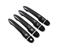 XTVKFWJAB Compatibile con Renault Scenic III Grand Scenic XMOD 2010-2016, rivestimento for maniglia della portiera, nero lucido, accessori for lo styling 2011, 2012, 2013(4Dr 1 key 2 buttons)