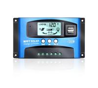 XTVTX 30A MPPT Regolatore di carica solare 12V/24V Monitoraggio automatico della