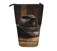 XTYGETY American West Rodeo Hat Oxford - Astuccio telescopico per penne e matite, comodo e versatile