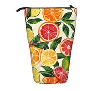 XTYGETY Astuccio telescopico con motivo agrumi, in tessuto Oxford, comodo e versatile