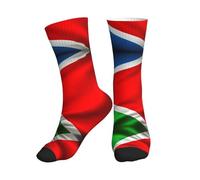 XTYGETY Costa Rica Flag 1 Stampa Mid-Crew Calzini Atletici Per Gli Uomini Traspiranti Calzini Sportivi Calzino Per La Corsa Delle Donne Calzino, 1 nero, Taglia unica