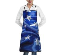 XTYGETY Grembiule blu con stampa bandiera dell'Honduras con tasca grembiule da cucina per donne uomini chef, grembiule da cameriere da cucina per barbecue