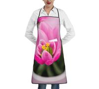 XTYGETY Grembiule da cucina con tasca con stampa "Spring Is In The Air", per donne e uomini, cuoco, grembiule da cameriere per barbecue