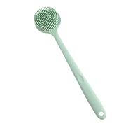 XTYPE Spazzola da bagno per il bagno per il corpo e la doccia, con manico esfoliante, esfoliante per la pelle (colore : verde)