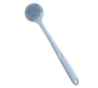 XTYPE Spazzola da bagno per il bagno per il corpo e la doccia, con manico esfoliante, esfoliante per la pelle (colore : blu)