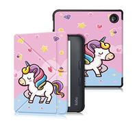 Xuanbeier Custodia in TPU per Tolino Vision color/Kobo libra Colour 2024/Kobo Libra 2 2021/Tolino Vision 6 2021 Sottile e Leggera,Unicorno