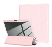 Xuanbeier Custodia per tablet BOOX Note Air 3 C e B/N E Ink Tablet 10.3 ePaper,sottile protezione contro le cadute, copertura pieghevole in tre parti con guscio rigido trasparente e portapenne,