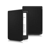 Xuanbeier Custodia ultra sottile, compatibile con Pocket Book Verse/Verse Pro (629/634), con funzione Sleep/Wake, nero