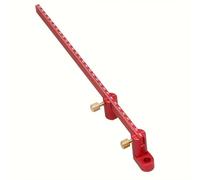Xuancai Bussole per la lavorazione del legno Scriber Strumento per tracciare il legno in alluminio portatile a punto fisso marcatura cerchi righello marcatura calibro guida posizionamento foratura