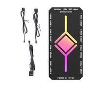 Xuancai Il controller 8Ports del ventilatore della cassa del PC di ARGB indirizzabili 5V3Pin Addressables del fan del regolatore 8Ports progetta il regolatore stabile dell'alimentazione
