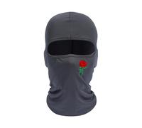 Xuancai Maschera antivento in poliestere leggero per gli appassionati di ciclismo all'aperto escursionismo avventura maschera da sci antivento, Deep Space Grey, Taglia unica
